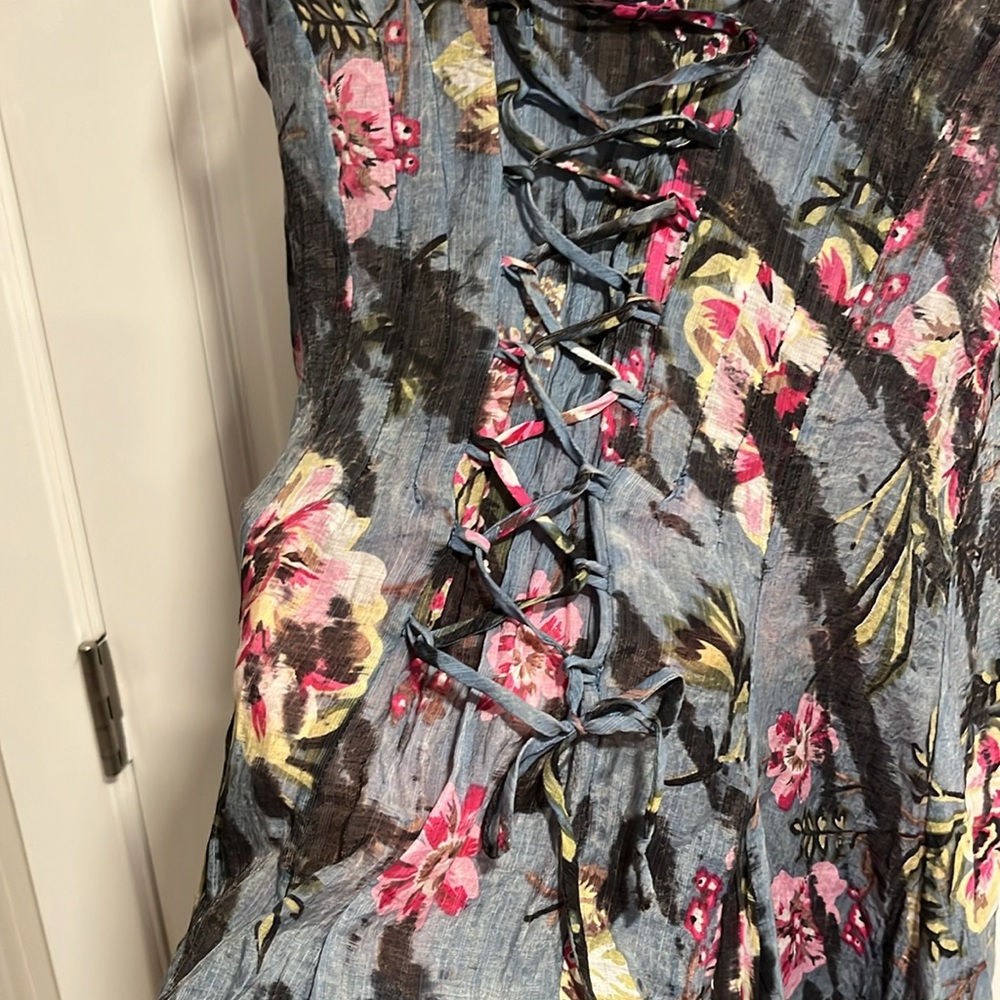 Aratta Silent Journey Floral Tunic Size Medium - Picture 5 of 8